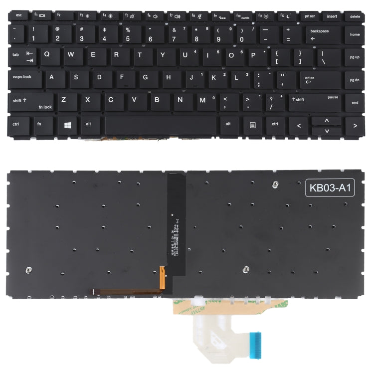 For HP Elitebook X360 836 730 G5 735 G5 G6 US Version Keyboard with Backlight, For HP Elitebook 830 G7 G8, For HP Probook 450 G6 455 G6 450 G7 455 G7, For HP Probook 440 G6 445 G6 440 G7 445 G7, For HP Elitebook X360 836 730 G5 735 G5 G6