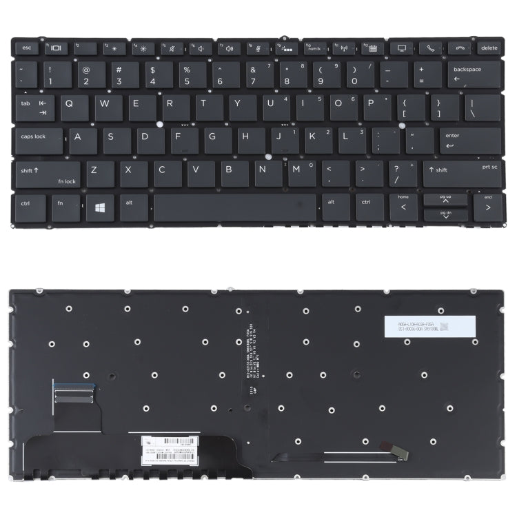 For HP Elitebook X360 836 730 G5 735 G5 G6 US Version Keyboard with Backlight, For HP Elitebook 830 G7 G8, For HP Probook 450 G6 455 G6 450 G7 455 G7, For HP Probook 440 G6 445 G6 440 G7 445 G7, For HP Elitebook X360 836 730 G5 735 G5 G6