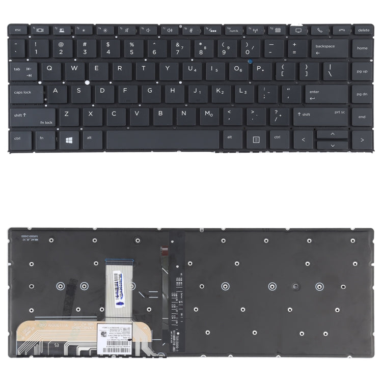 For HP Elitebook X360 836 730 G5 735 G5 G6 US Version Keyboard with Backlight, For HP Elitebook 830 G7 G8, For HP Probook 450 G6 455 G6 450 G7 455 G7, For HP Probook 440 G6 445 G6 440 G7 445 G7, For HP Elitebook X360 836 730 G5 735 G5 G6