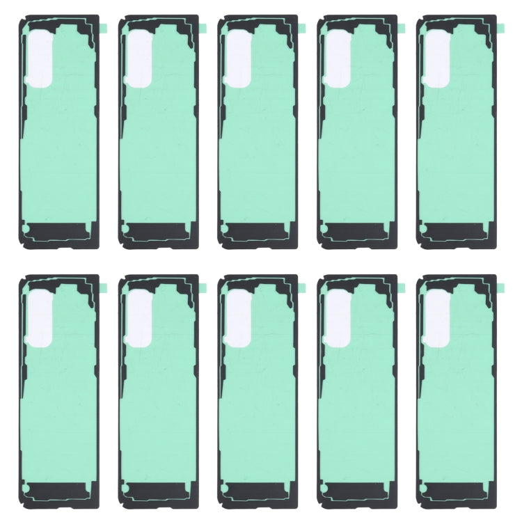 10pcs Back Housing Cover Adhesive, For Samsung Galaxy A80 SM-A805, For Samsung Galaxy Z Flip SM-F700, For Samsung Galaxy Z Fold2 5G SM-F916B, For Samsung Galaxy Z Fold3 5G SM-F926B, For Samsung Galaxy Fold SM-F900, For Samsung Galaxy A70 SM-A705...
