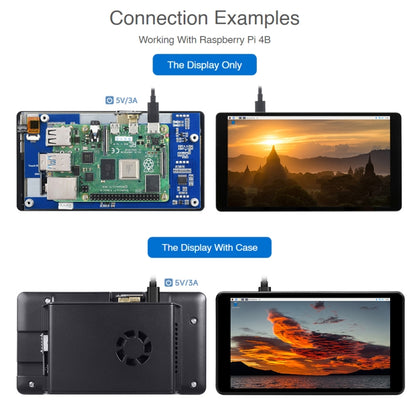 Waveshare Raspberry Pi 5.5 inch 2K Capacitive Touch LCD Display, 5.5 inch 2K