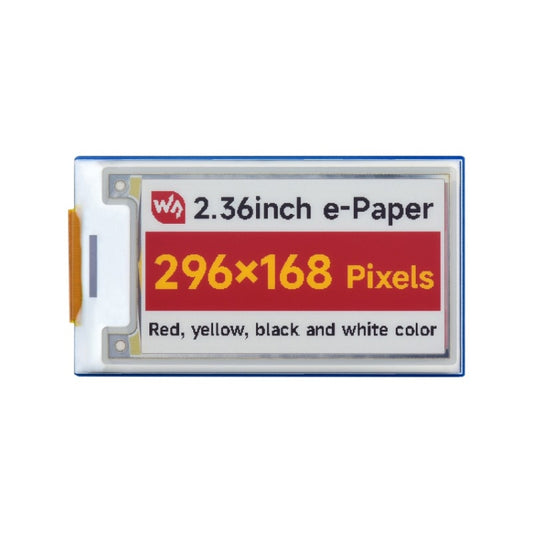 Waveshare 2.36 inch 296×168 E-paper Module, 2.36 inch