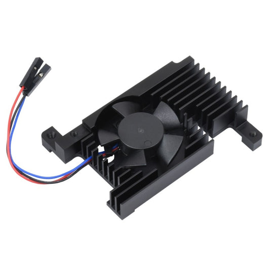 Waveshare Dedicated All-In-One Aluminum Alloy Cooling Fan, For Raspberry Pi 4B