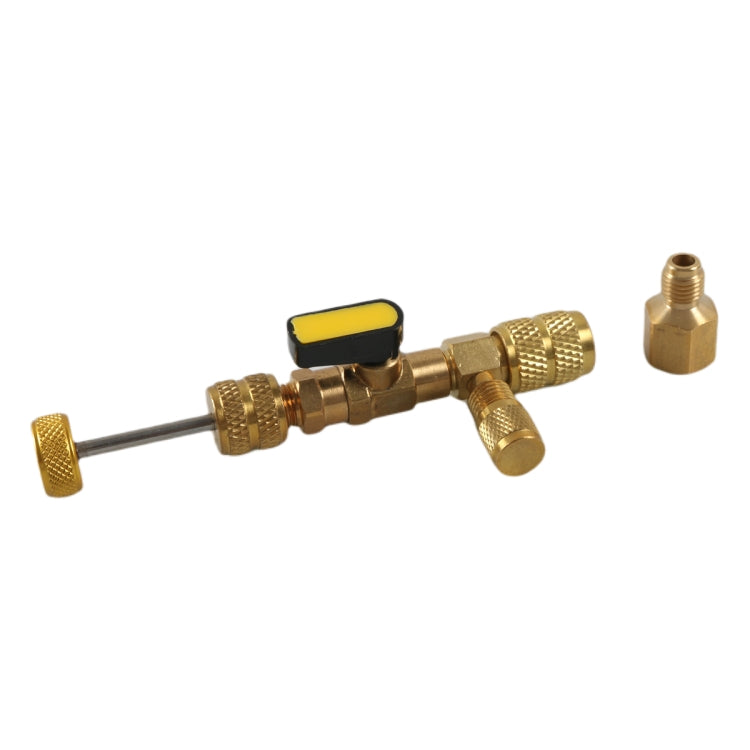 A6414 Car Valve Core Loading and Unloading Tool Wrench Refrigeration Tool, A6414