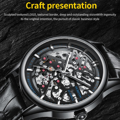 OCHSTIN 6020C Masterpiece Hollow Mechanical Men Watch