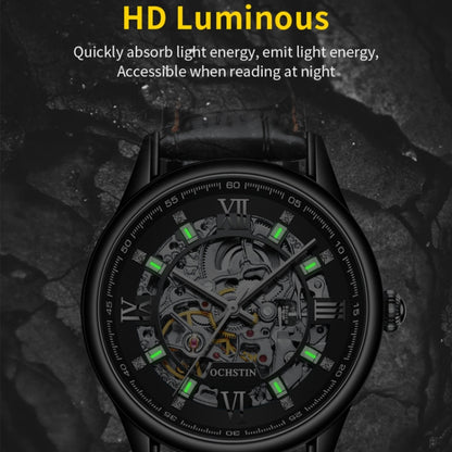 OCHSTIN 6020D Masterpiece Hollow Mechanical Men Watch