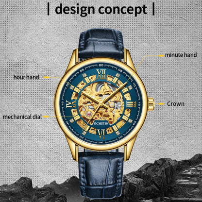 OCHSTIN 6020D Masterpiece Hollow Mechanical Men Watch
