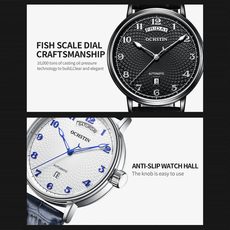 OCHSTIN 6141A Masterpiece Day-date Mechanical Men Watch