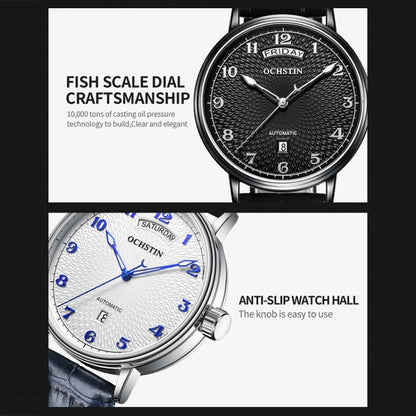 OCHSTIN 6141A Masterpiece Day-date Mechanical Men Watch