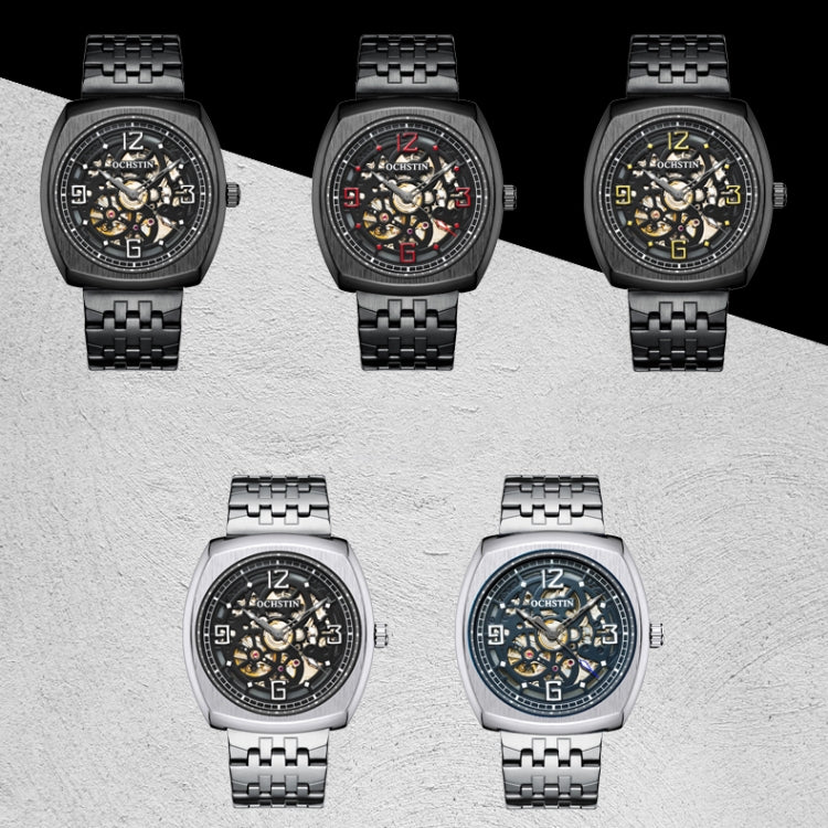 OCHSTIN 7262 Masterpiece Series Mechanical Steel Band Men Watch