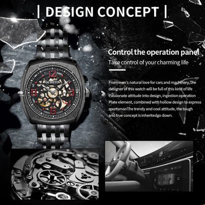 OCHSTIN 7262 Masterpiece Series Mechanical Steel Band Men Watch