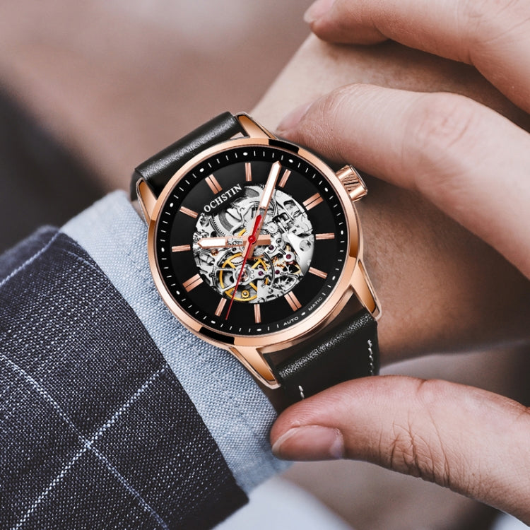 OCHSTIN 62001B Master Series Hollow Mechanical Men Watch