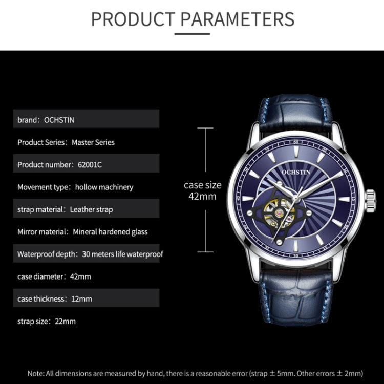 OCHSTIN 62001C Master Series Hollow Mechanical Men Watch