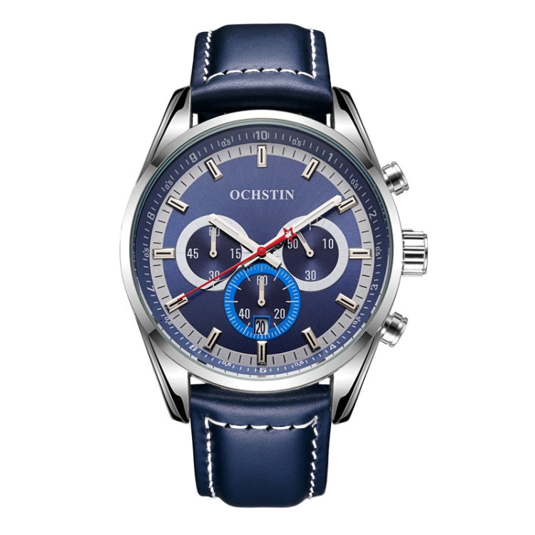 Ochstin 6046A Business Style Quartz Men Leather Watch