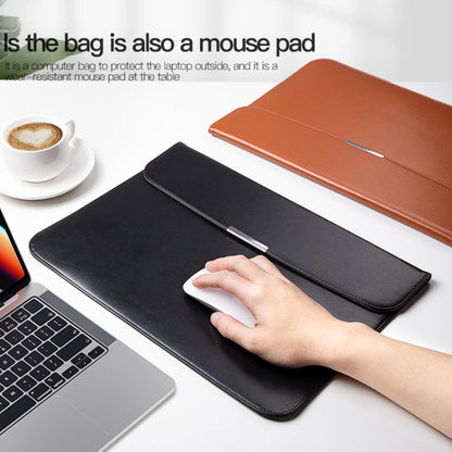 Ultra-thin PU Leather Laptop Sleeve, For 13.3 / 13.6 / 14 inch Laptop, For 15 / 15.4 / 16 inch Laptop