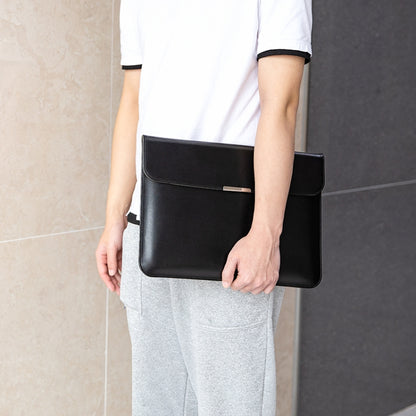 Ultra-thin PU Leather Laptop Sleeve, For 13.3 / 13.6 / 14 inch Laptop, For 15 / 15.4 / 16 inch Laptop