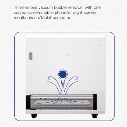 TBK 208C 15-inch Curved Screen Laminating and Defoaming Machine, Plug:US Plug, US Plug, EU Plug, UK Plug, AU Plug