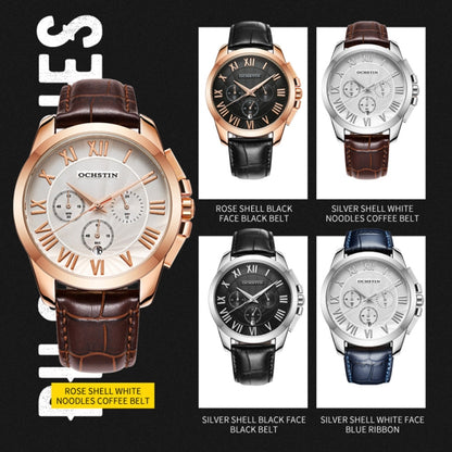 Augustine Celebrity Series Multifunctional Quartz Waterproof Men Watch, OCHSTIN 6059B