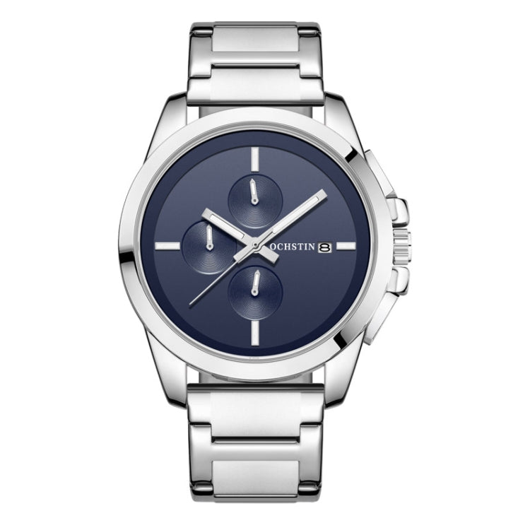 Pilot Series Multifunctional Quartz Steel Band Men Watch, OCHSTIN 6059C