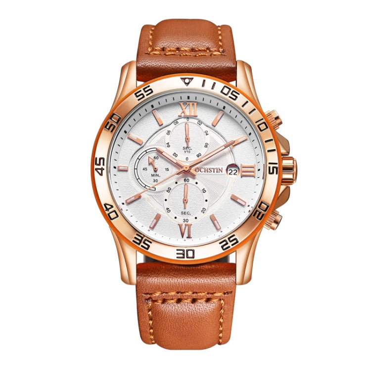 Multifunctional Quartz Waterproof Luminous Men Watch, OCHSTIN 6068A