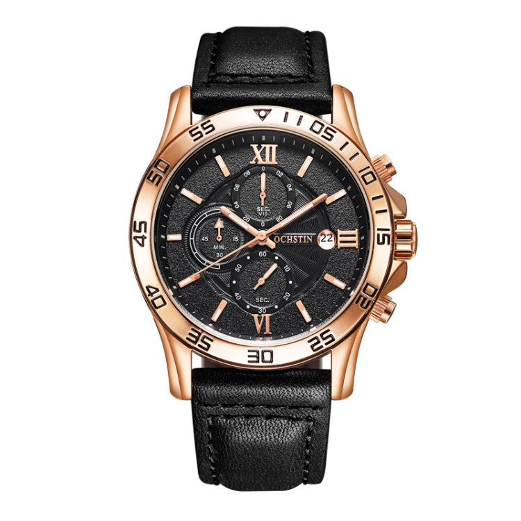 Multifunctional Quartz Waterproof Luminous Men Watch, OCHSTIN 6068A