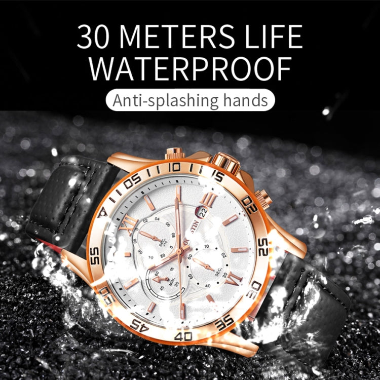 Multifunctional Quartz Waterproof Luminous Men Watch, OCHSTIN 6068A