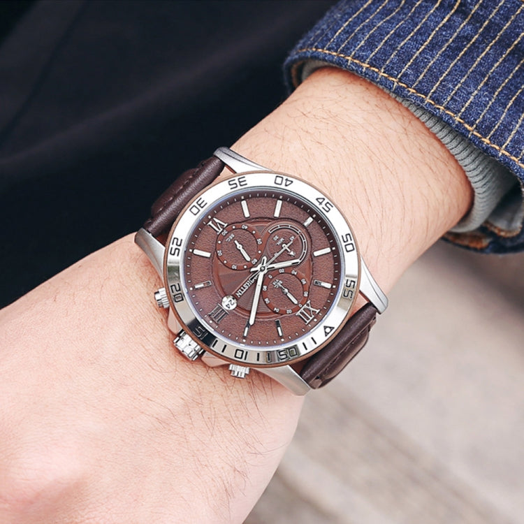 Multifunctional Quartz Waterproof Luminous Men Watch, OCHSTIN 6068A