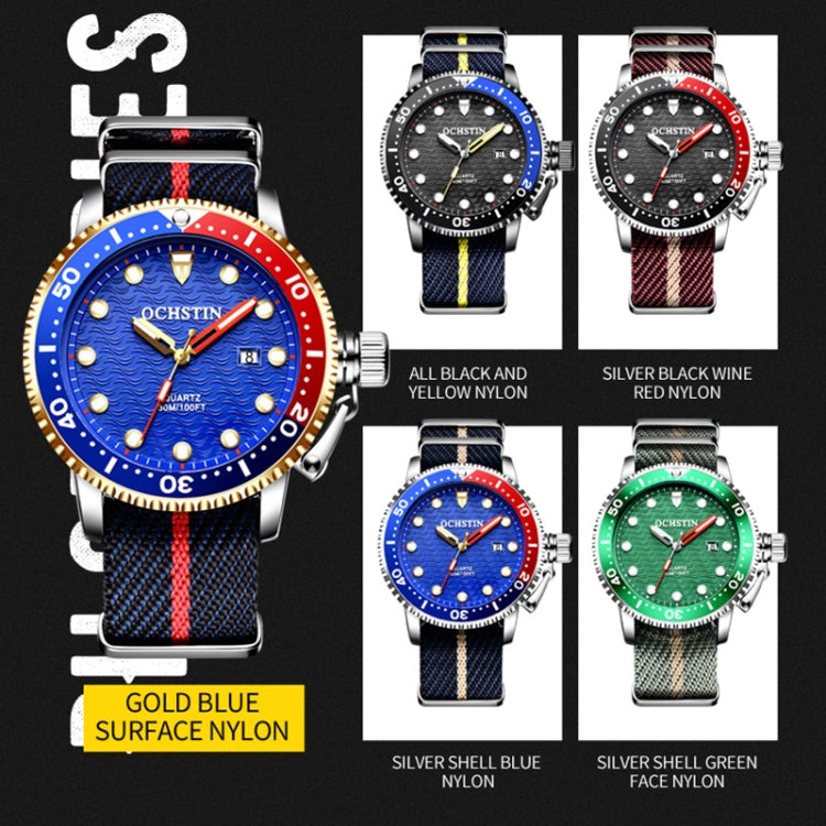 Multifunctional Quartz Waterproof Luminous Men Watch, OCHSTIN 7003B