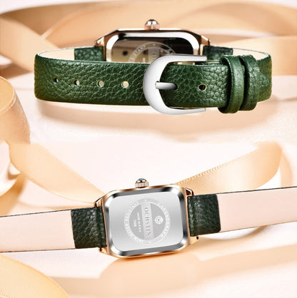 Parangon Series Fashion Casual Leather Strap Quartz Watch, OCHSTIN 7008C