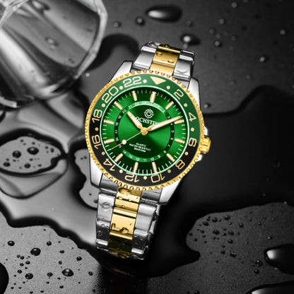 Multifunctional Quartz Waterproof Luminous Steel Strap Men Watch, OCHSTIN 7019D
