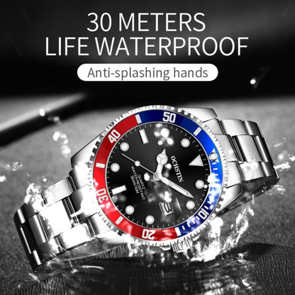 Multifunctional Quartz Waterproof Luminous Steel Strap Men Watch, OCHSTIN 7019E
