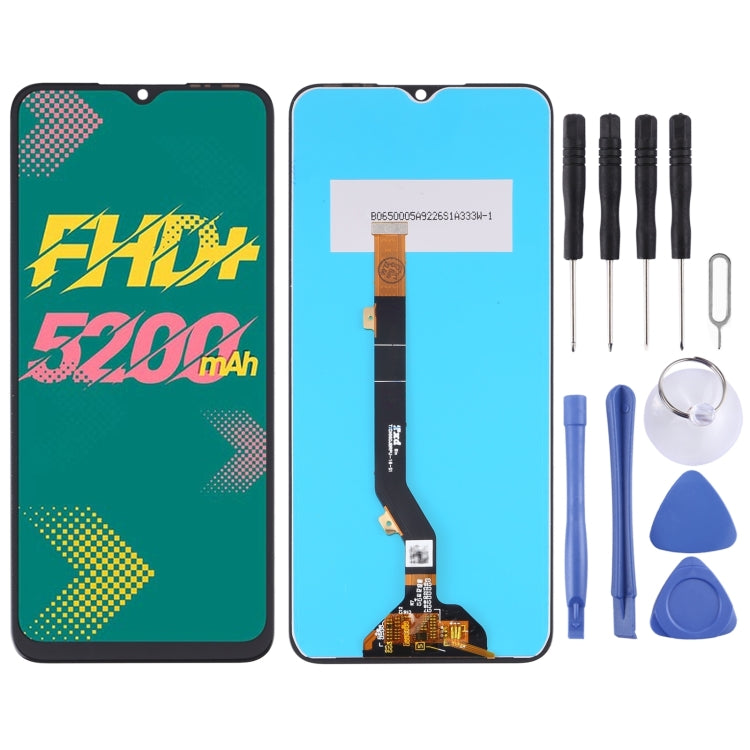 OEM LCD Screen For Tecno Pova 4 LG7n with Digitizer Full Assembly, For Tecno Pop 6 BE7, For Tecno Spark 9 Pro, For Tecno Spark 9 KG5p / Spark 9T KH6, For Tecno Camon 19 CI6n, For Tecno Pova Neo 5G, For Tecno Pova 4 LG7n / Pova Neo 2 LG6n