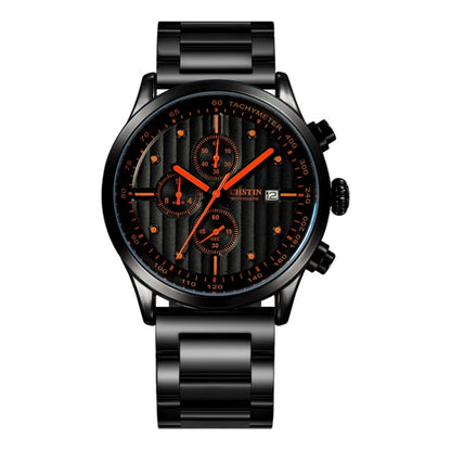 Fashion Steel Strap Multifunctional Quartz Men Watch, OCHSTIN 7244