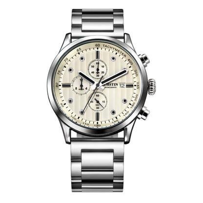 Fashion Steel Strap Multifunctional Quartz Men Watch, OCHSTIN 7244