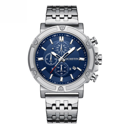 Fashion Steel Strap Multifunctional Quartz Men Watch, OCHSTIN 7247