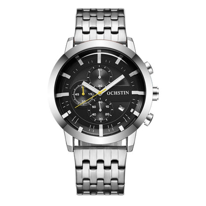 Fashion Steel Strap Multifunctional Quartz Men Watch, OCHSTIN 7248