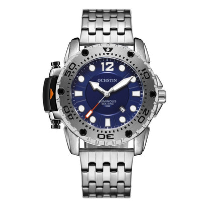 Fashion Steel Strap Multifunctional Quartz Men Watch, OCHSTIN 7249