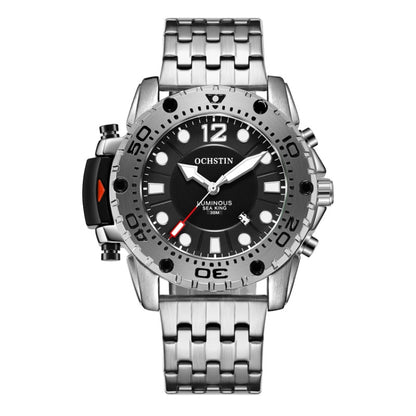 Fashion Steel Strap Multifunctional Quartz Men Watch, OCHSTIN 7249