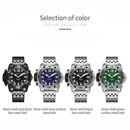 Fashion Steel Strap Multifunctional Quartz Men Watch, OCHSTIN 7249