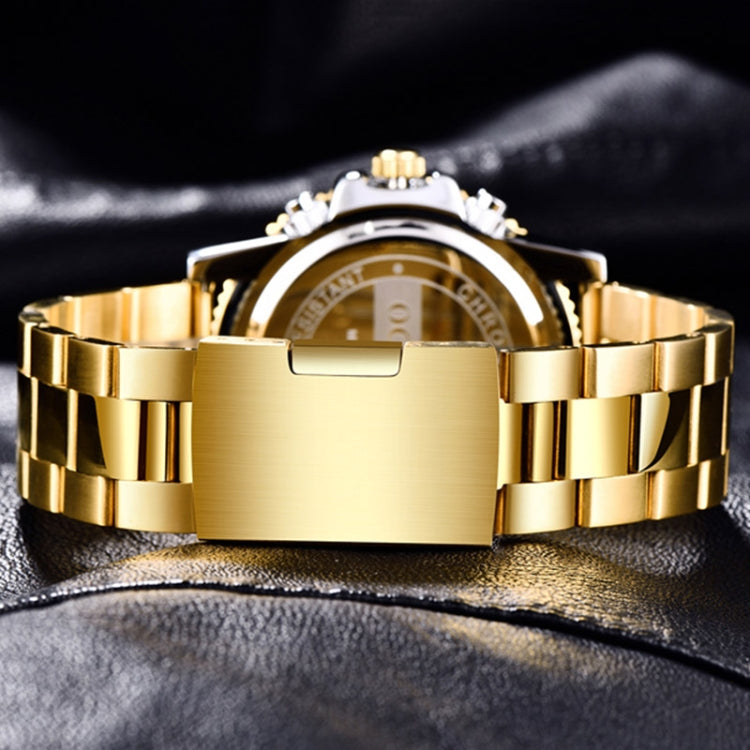 Fashion Steel Strap Multifunctional Quartz Men Watch, OCHSTIN 7250