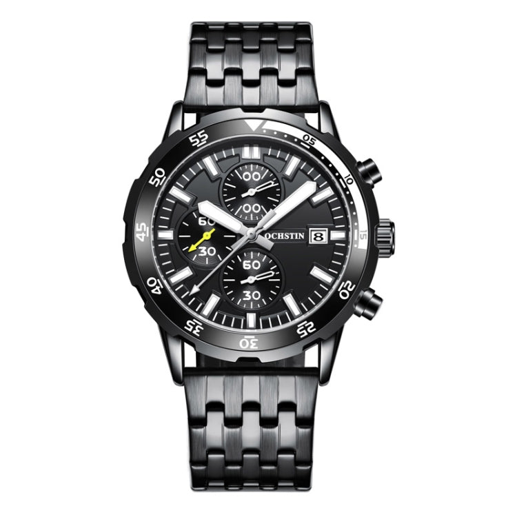 Fashion Steel Strap Multifunctional Quartz Men Watch, OCHSTIN 7252