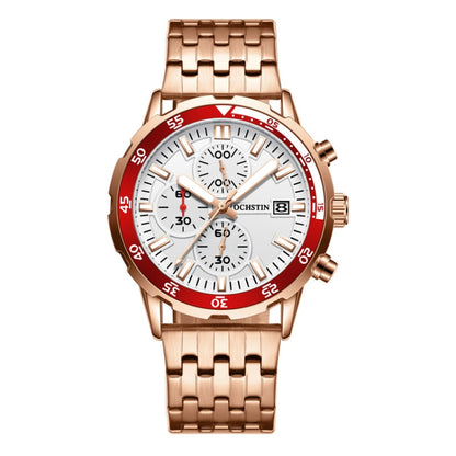 Fashion Steel Strap Multifunctional Quartz Men Watch, OCHSTIN 7252