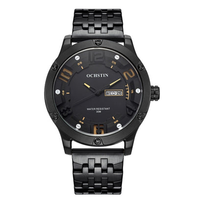Fashion Steel Strap Day-date Quartz Men Watch, OCHSTIN 7255