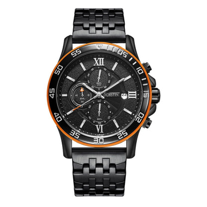 Fashion Steel Strap Multifunctional Quartz Men Watch, OCHSTIN 7257