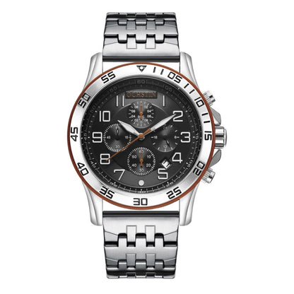 Fashion Steel Strap Multifunctional Quartz Men Watch, OCHSTIN 7258