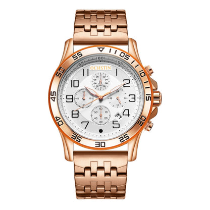 Fashion Steel Strap Multifunctional Quartz Men Watch, OCHSTIN 7258