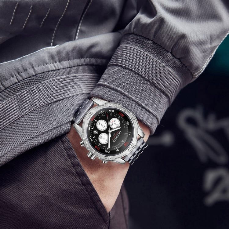 Fashion Steel Strap Multifunctional Quartz Men Watch, OCHSTIN 7260