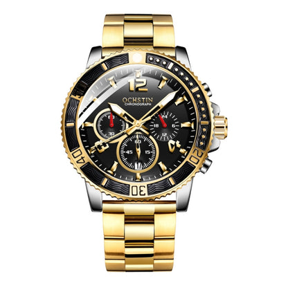 Fashion Steel Strap Multifunctional Quartz Men Watch, OCHSTIN 7263