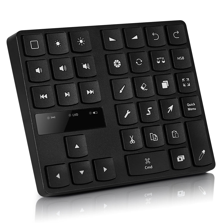 533 Portable Bluetooth 35-Key Wireless Numeric Keyboard, 533