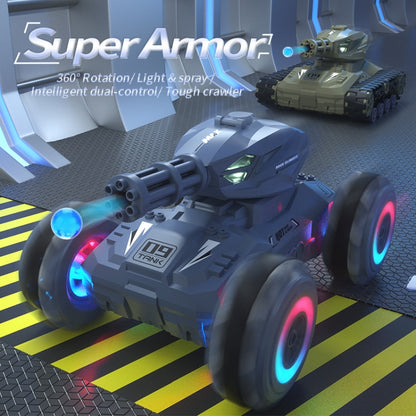 JJR/C Q126 Spray Bomb Drift Remote Control Car, Single Control Track, Single Control Universal Wheel, Double Control Universal Wheel